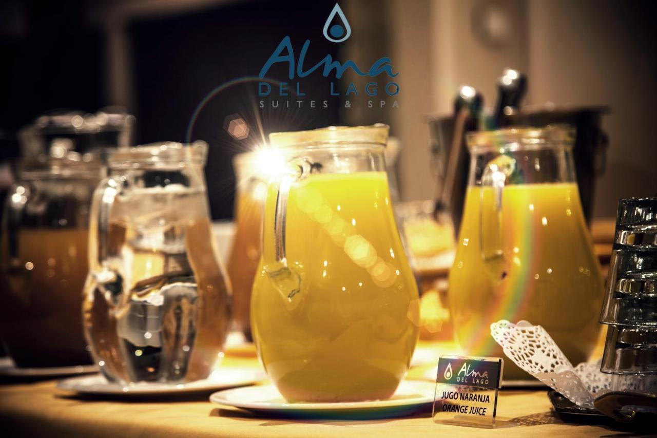 Alma Del Lago Suites & Spa San Carlos de Bariloche Exteriör bild A pitcher of lemon juice